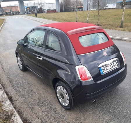 Fiat 500 cena 20000 przebieg: 160000, rok produkcji 2010 z Kraków małe 92